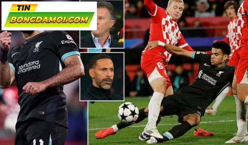 Rio Ferdinand và Steve McManaman khẳng định Liverpool may mắn khi được hưởng penalty.