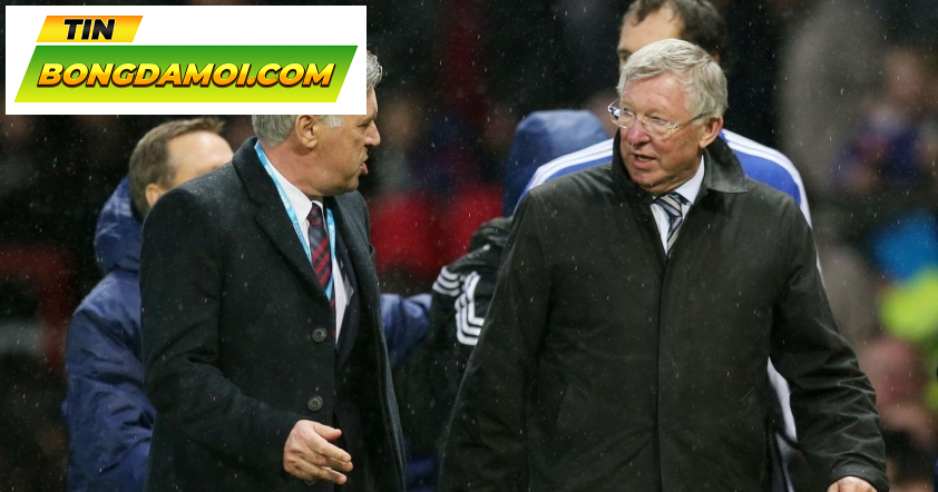 Ancelotti phá kỷ lục của Sir Alex Ferguson tại Cúp C1