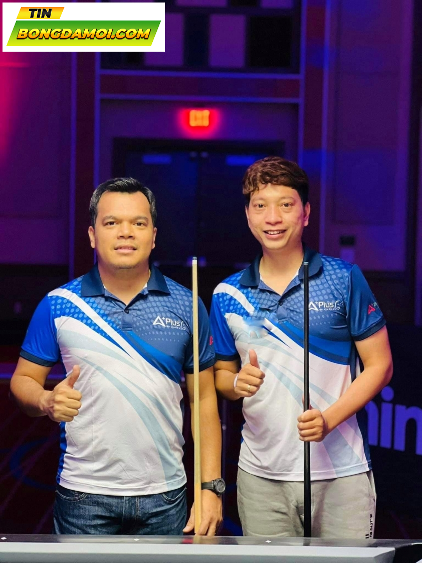 Dương Quốc Hoàng chạm trán Carlo Biado ở tứ kết Marboys Open 2024 (Ảnh: FBNV)