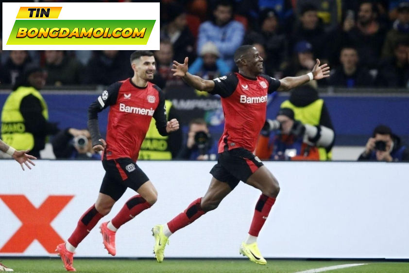 Bayer Leverkusen hạ Inter Milan nhờ bàn thắng phút 90