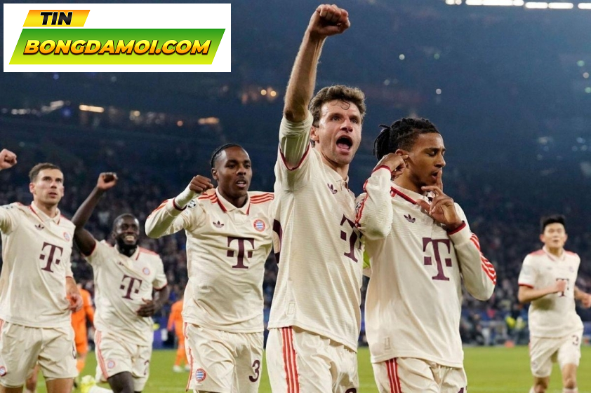 Bayern Munich thị uy sức mạnh, vươn lên top 8 cúp C1