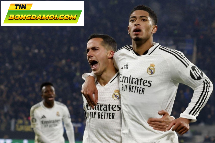 Bellingham cũng lập công với bàn thứ 3 cho Real Madrid. Ảnh: Getty