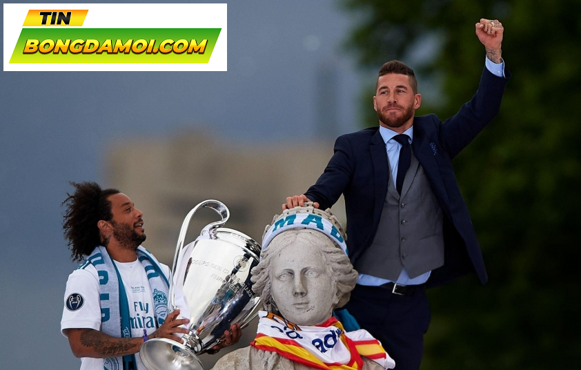 Ramos trải qua quãng thời gian huy hoàng trong thời gian khoác áo Real Madrid. Ảnh: Getty