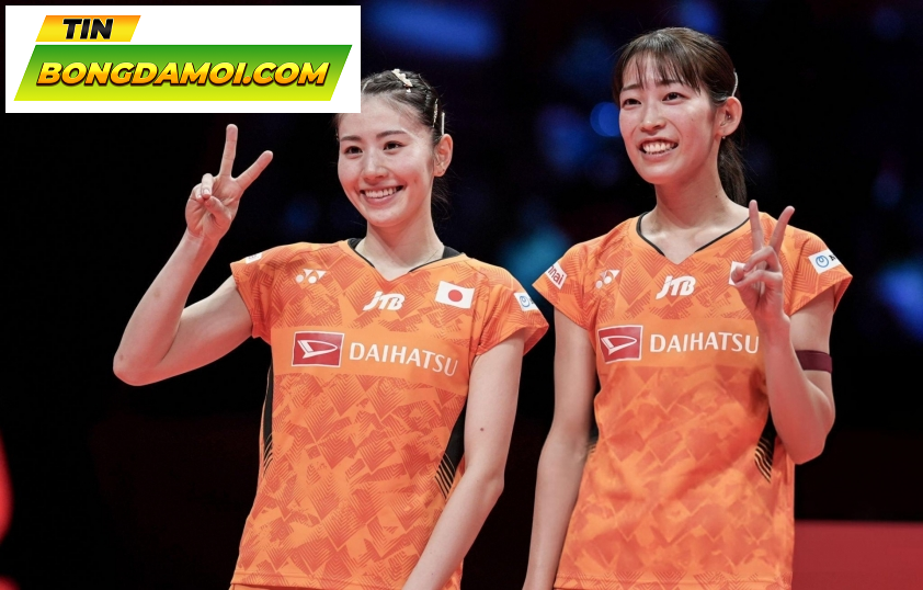 Chiharu Shida và Nami Matsuyama tạo nên cú sốc lớn trước Chen Qingchen/Jia Yifan (Ảnh: Getty)