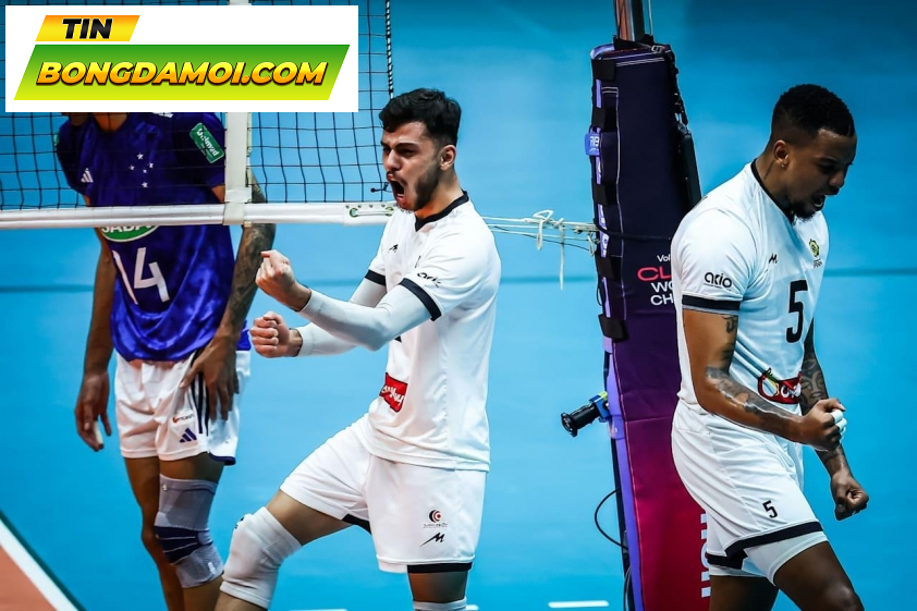 Shadab Yazd có chiến thắng đầu tiên ở giải CLB năm nay (Ảnh: VolleyballWorld)