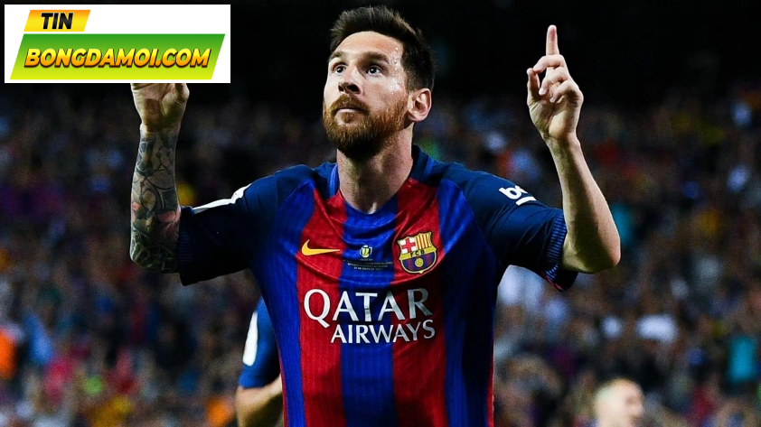 Messi vụt sáng trở thành một ngôi sao trong màu áo Barcelona. Ảnh: Getty