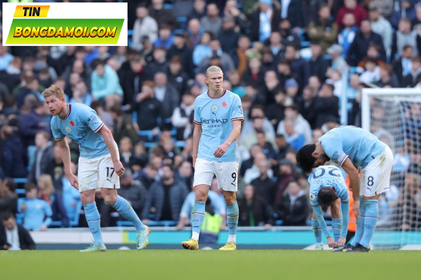 Man City đang trải qua khủng hoảng phong độ chưa từng có.