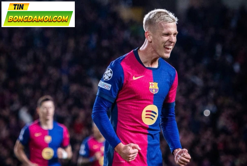 Dani Olmo đã tạm thời được đăng ký.