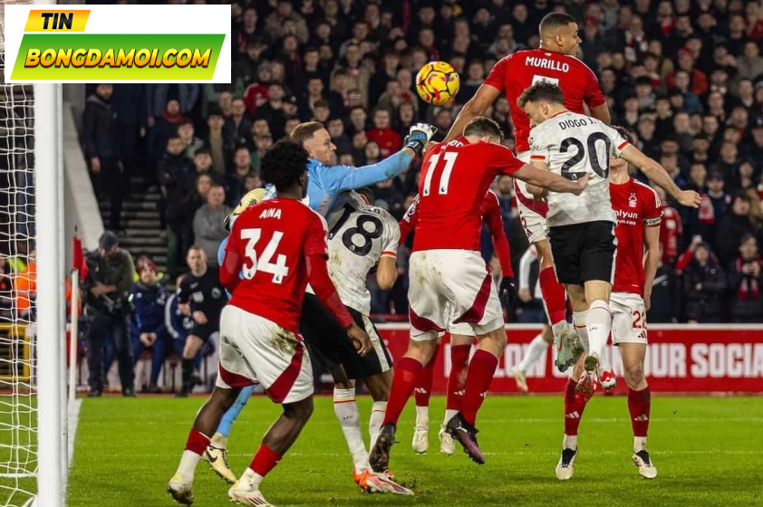 Liverpool đánh rơi điểm số trước Nottingham Forest - lần thứ 2 trong mùa giải.