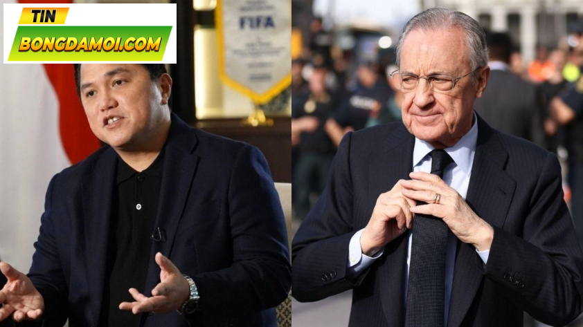 Chủ tịch PSSI Thohir được ví giống như Chủ tịch Real Madrid - Florentino Perez.