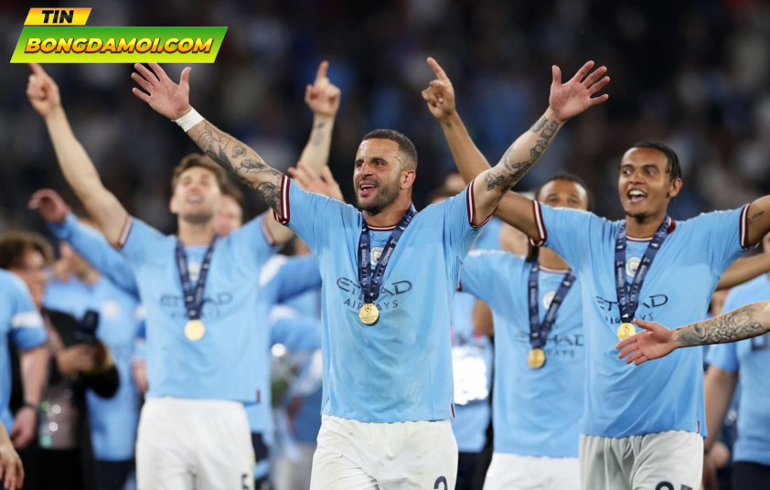 Thành công của Kyle Walker tại Man City