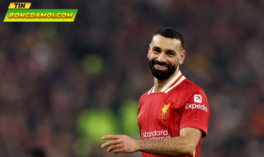 Salah thể hiện phong độ chói sáng cùng Liverpool. Ảnh: Getty