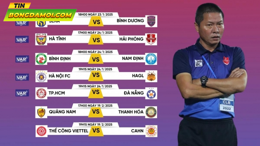 Lịch Trận Cầu Đỉnh Cao V-League 2024/25: Ngày Giờ Và Địa Điểm Cuộc Đụng Độ Giữa HAGL Và Hà Nội