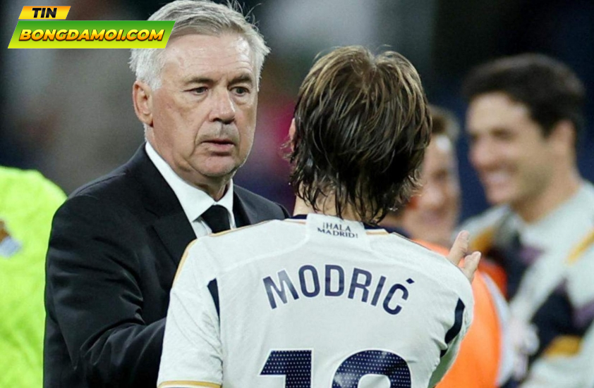 Ancelotti muốn trao cho Modric nhiều số phút thi đấu hơn.